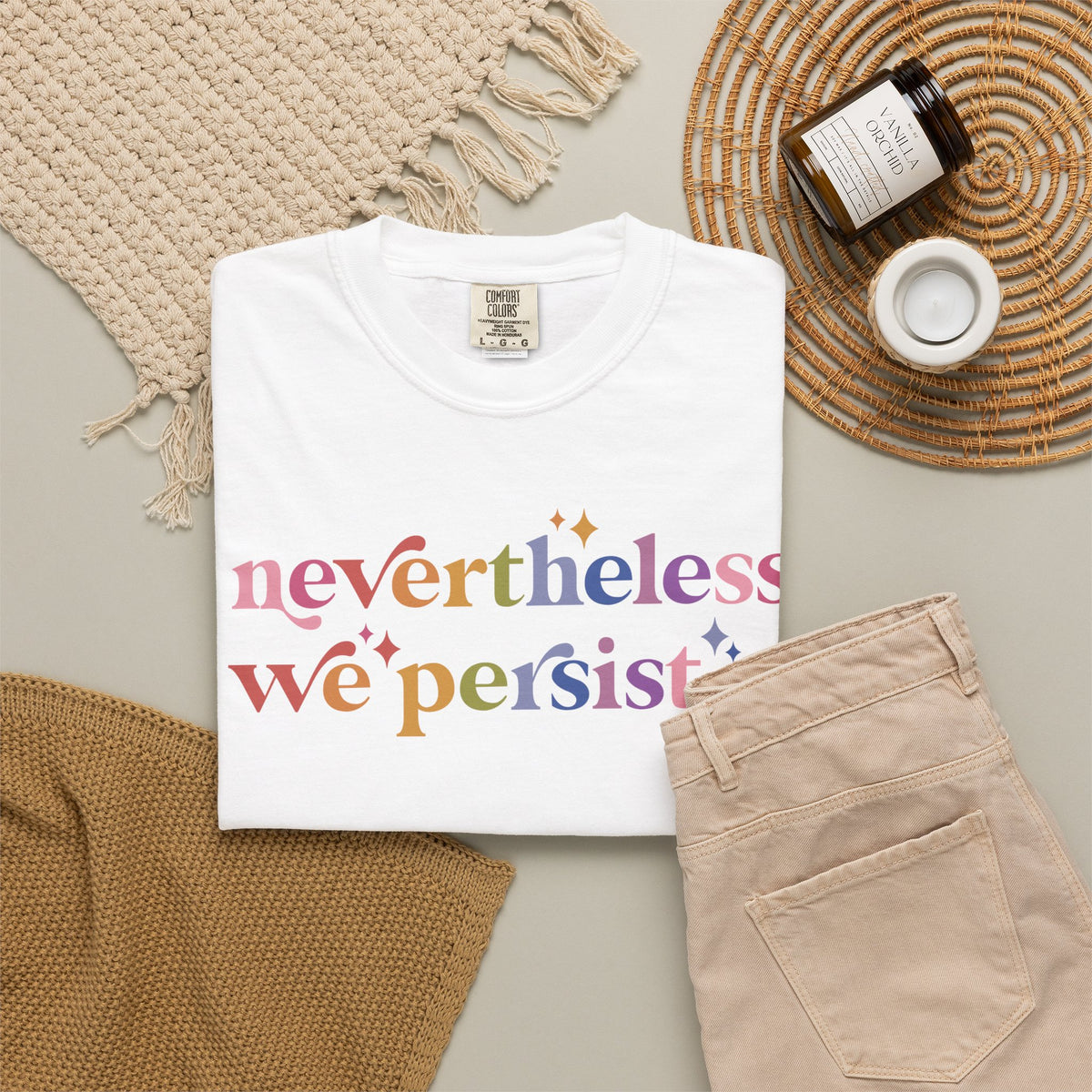 Nevertheless We Persist Comfort Colors Unisex T-Shirt