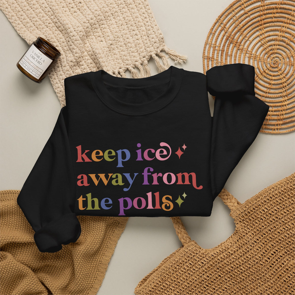 Keep Ice Away From the Polls Sweatshirt