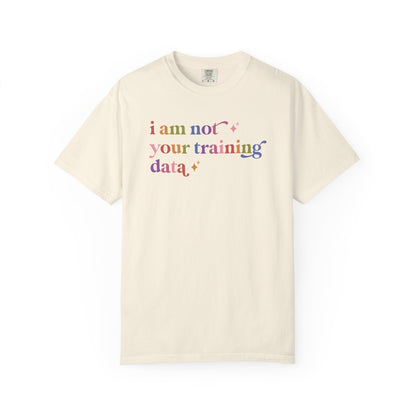 I Am not Your Training Data Comfort Colors Unisex T-Shirt