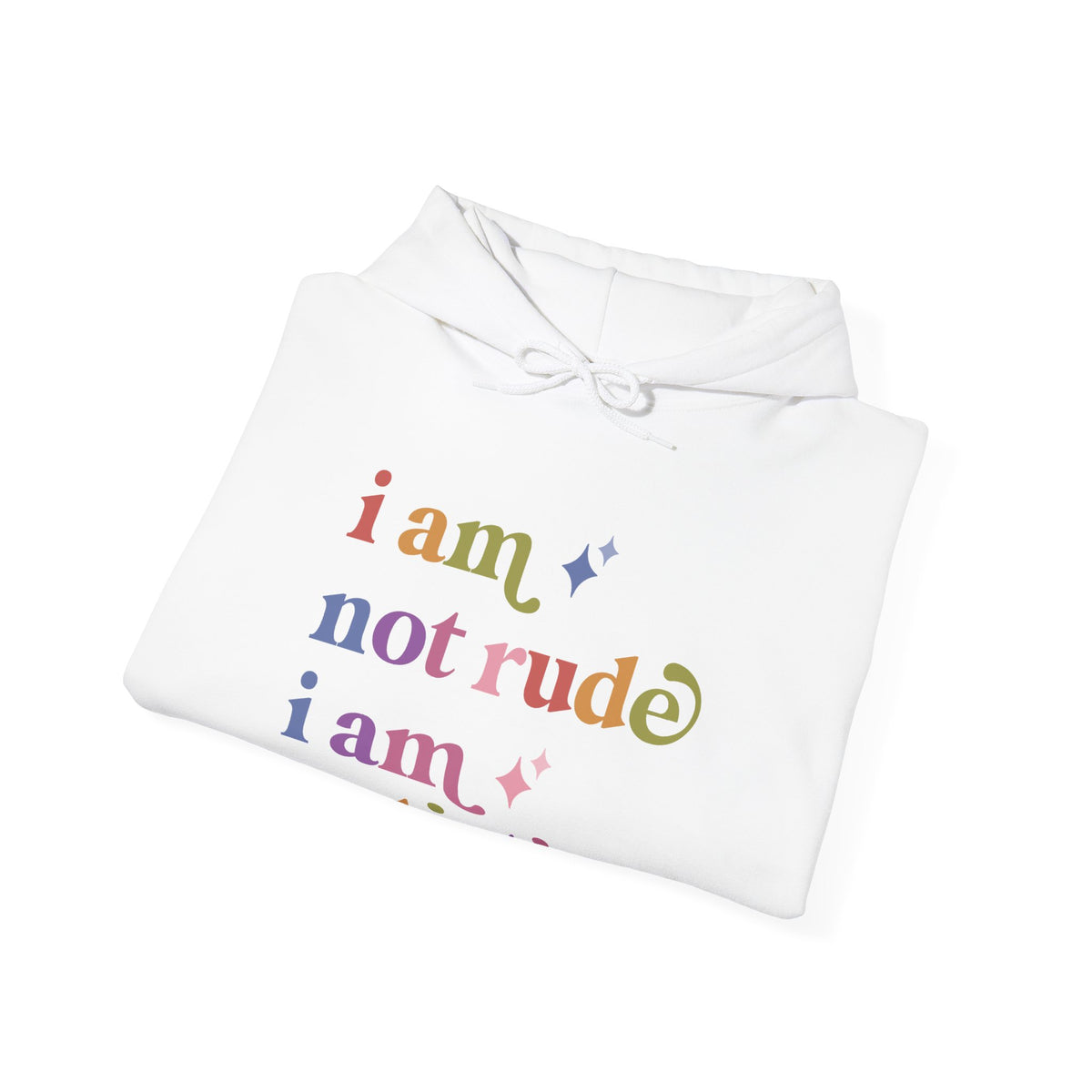 I Am not Rude I Am Autistic Hoodie