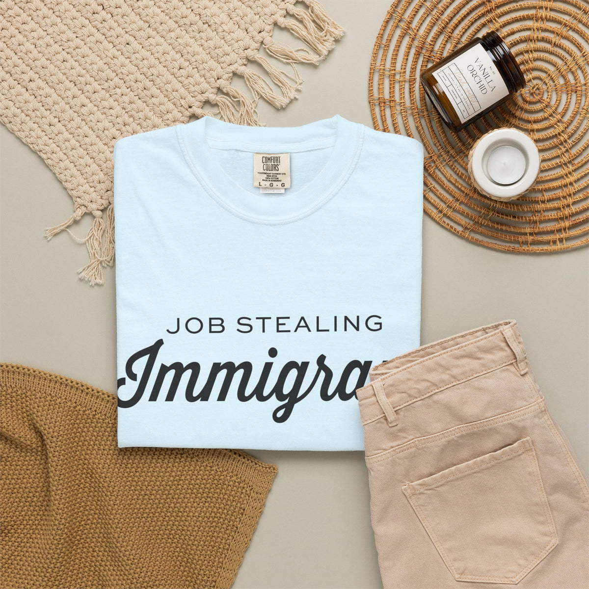 Job Stealing Immigrant Comfort Colors Unisex T-Shirt