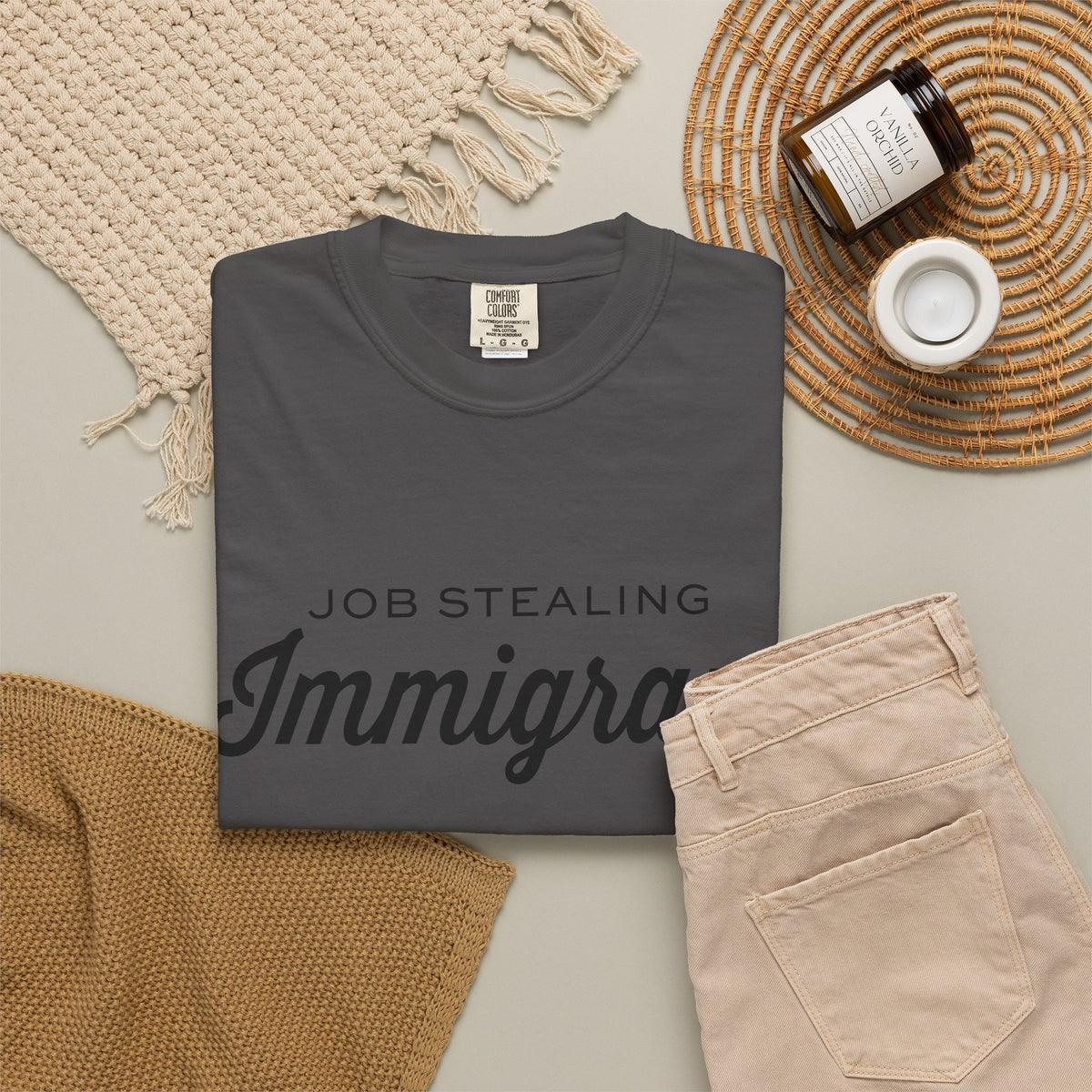 Job Stealing Immigrant Comfort Colors Unisex T-Shirt