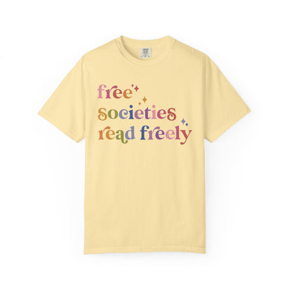 Free Societies Read Freely Comfort Colors Unisex T-Shirt