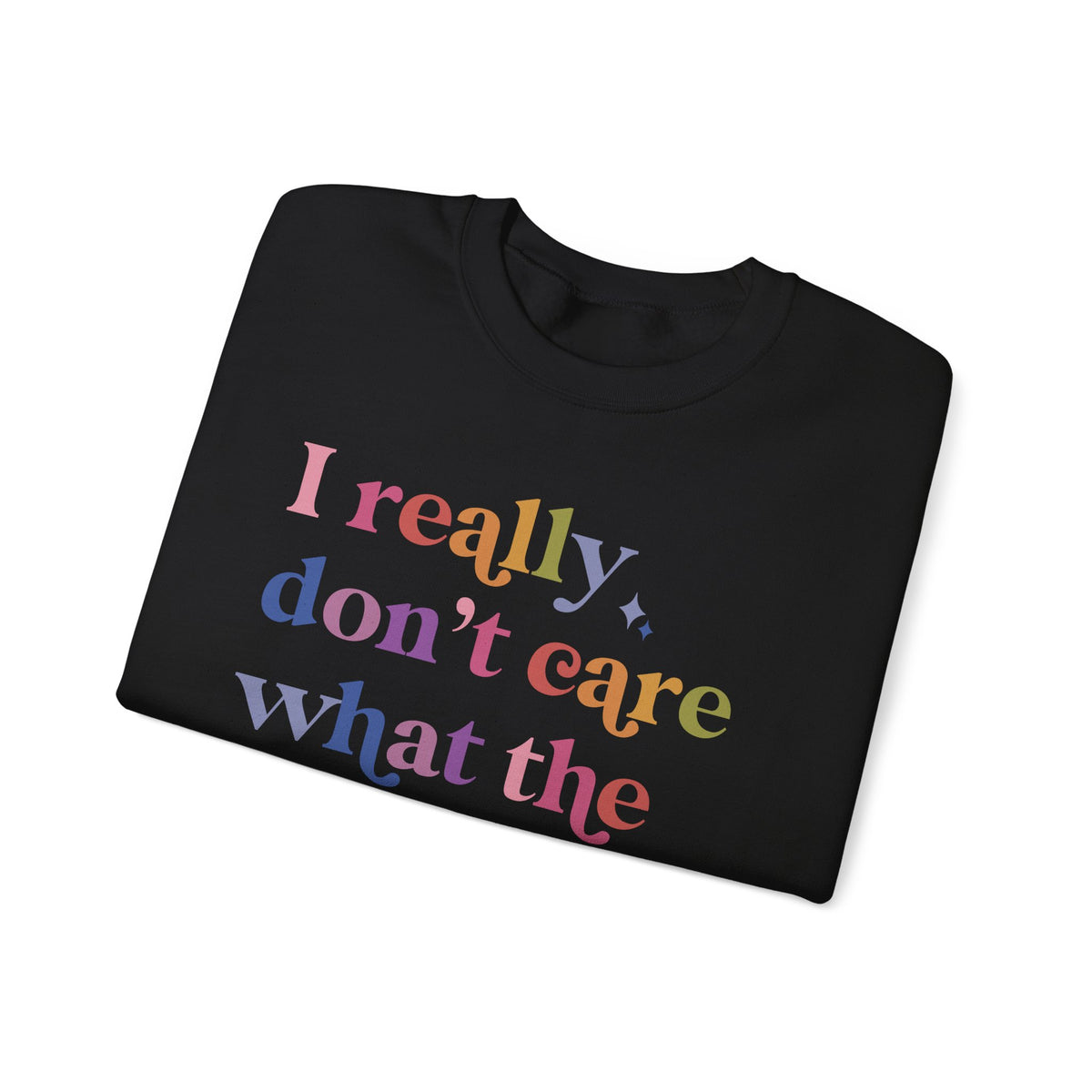 I Really Don't Care What the Bible Says Sweatshirt