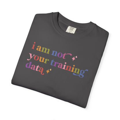 I Am not Your Training Data Comfort Colors Unisex T-Shirt