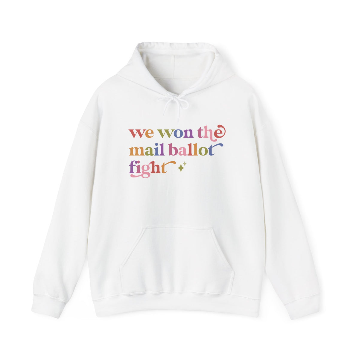 We Won the Mail Ballot Fight Hoodie