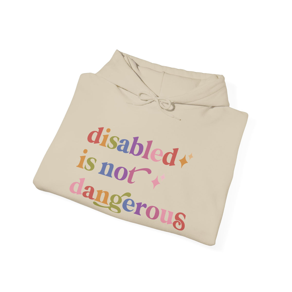 Disabled is not Dangerous Hoodie