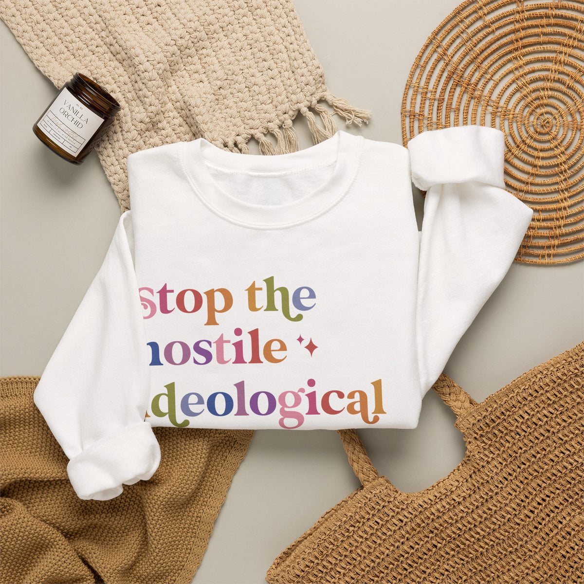 Stop the Hostile Ideological Takeover of the US Government Sweatshirt
