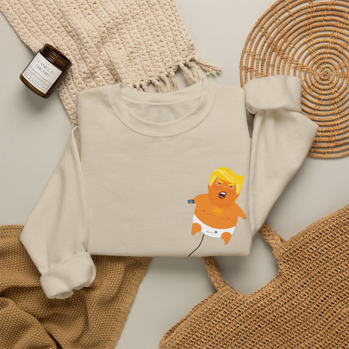 Trump Baby Blimp Sweatshirt