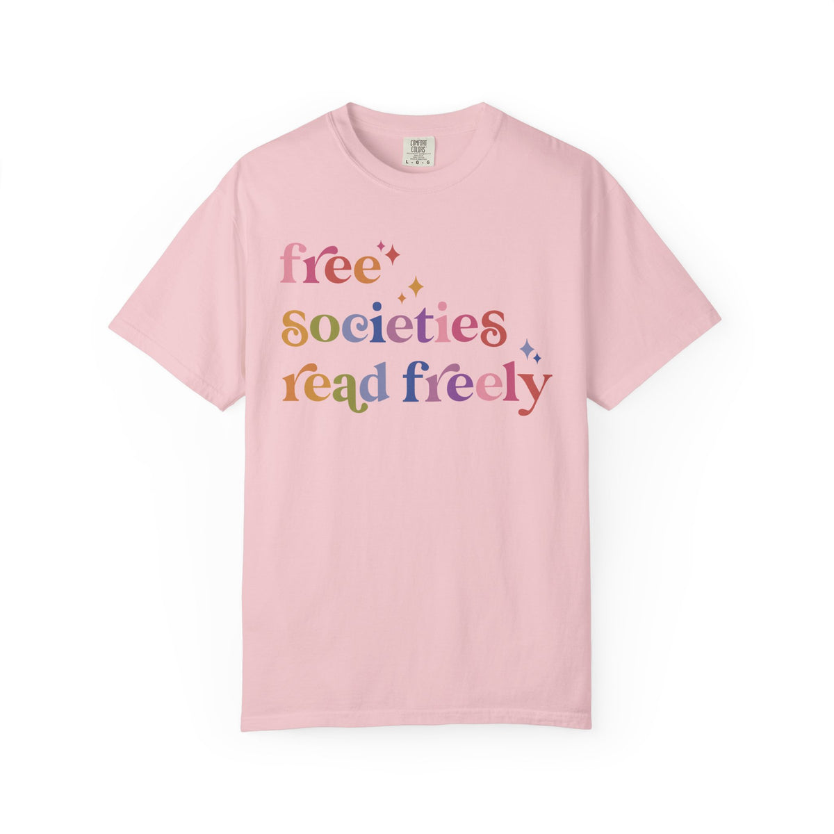 Free Societies Read Freely Comfort Colors Unisex T-Shirt