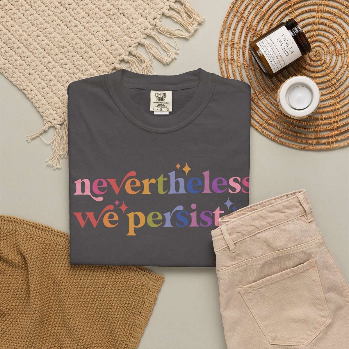Nevertheless We Persist Comfort Colors Unisex T-Shirt