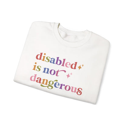 Disabled is not Dangerous Sweatshirt