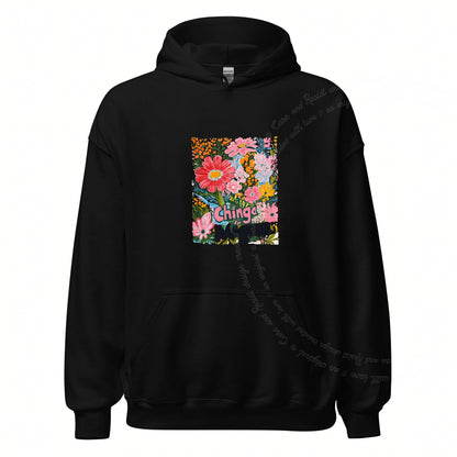 Chinga La Migra Care & Resist Gildan hoodie in Black