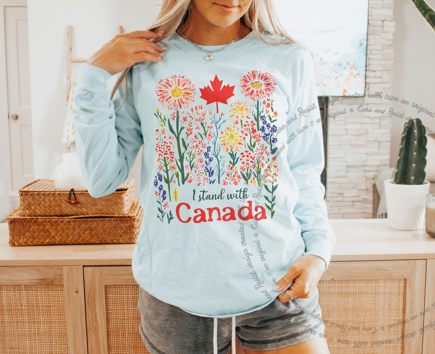 Canada Canadian Canadians friend ally allies neighbor brother sister anti trump make America American go away visit foxtrot delta tango FDT respect annex this eh sorry je deteste patriotic patriot French J'aime Le we are not a state never 51 51st visit like US United States fascism hockey true north strong free maple leaf team pride I stand with crewneck t-shirt tshirt tee t shirt love day made in yeah no proudly independent independence free support for sale Id rather be 11th province Trudeau