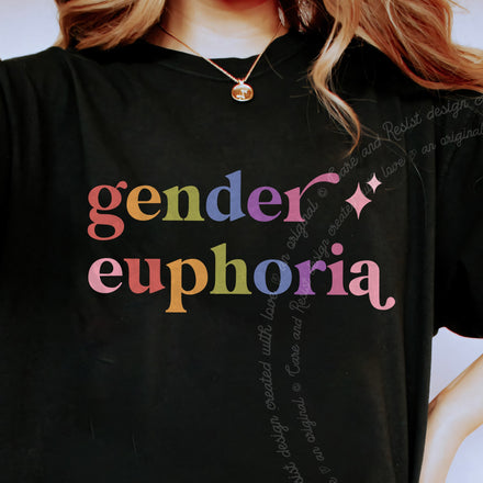 Gender Euphoria Comfort Colors Unisex T-Shirt