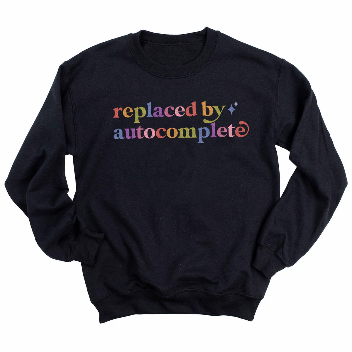 Replaced By Autocomplete Care & Resist Gildan crewneck sweatshirt in Black