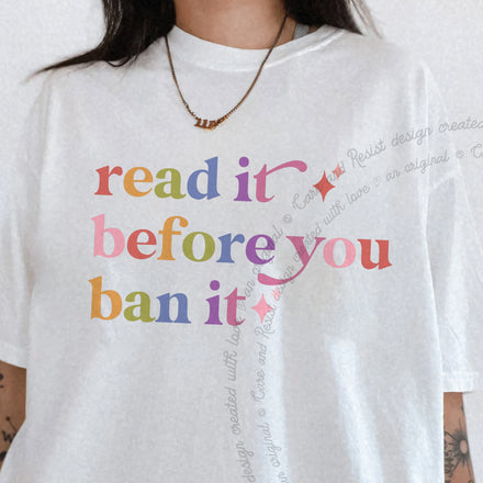 Read It Before You Ban It Comfort Colors Unisex T-Shirt
