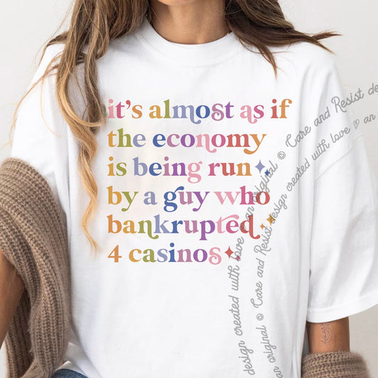 Maga make America great again anti-trump anti trump stupid shirt tshirt tee t apparel clothes top merch clothing anti-maga idiot morons governing not embarrassing protest resist liberal funny you’re your in a cult cultist christian nationalist 47 beware false prophets red hat traitors are we yet trumpism republican conservative anti-republican hater crime deplorable garbage comfort colors